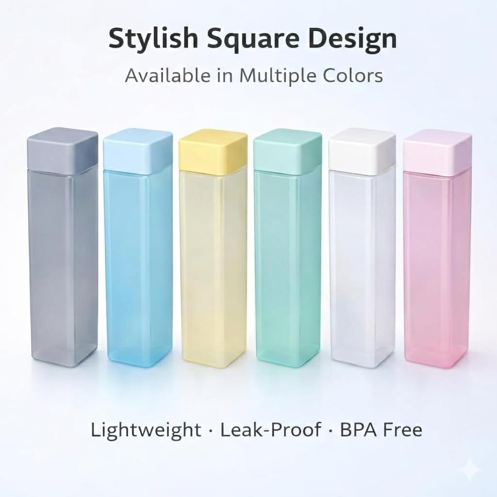 Square Water Bottle