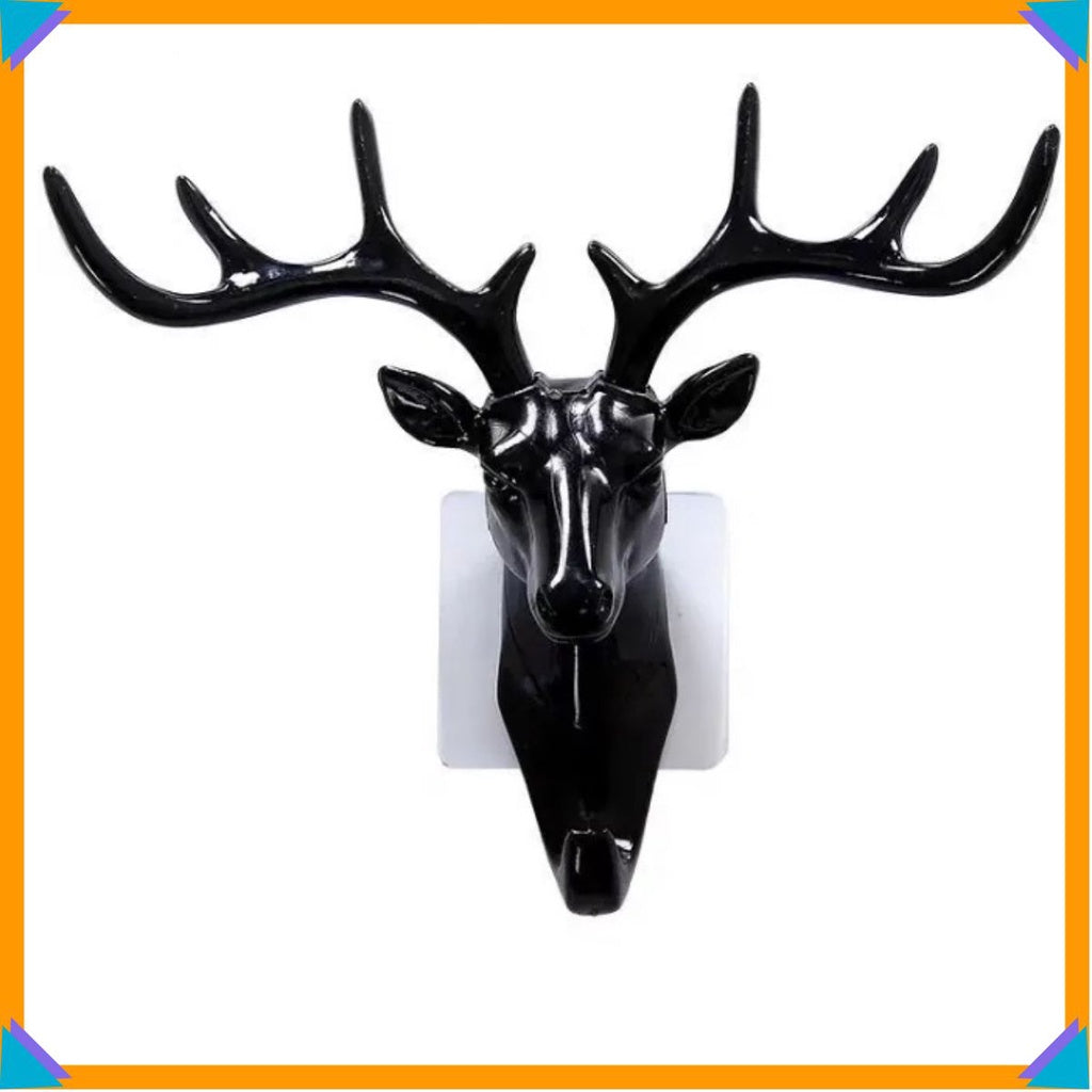 Deer Head Wall Hanger | Premium Decorative Coat Hook For Living & Bedroom